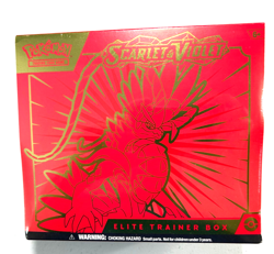 POKEMON ELITE TRAINER BOX ETB RED SCARLET & VIOLET NEW SEALED AWESOME ! - Image 1