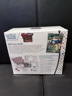 Pokemon TCG Scarlet & Violet 151 Elite Trainer Box ETB Sealed with Acrylic - Image 2