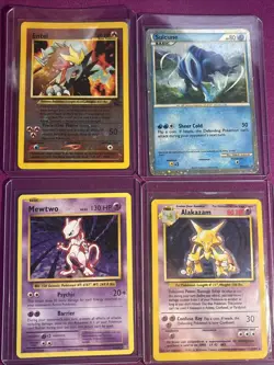Pokemon Lot Rare And Promo Cards Of 9 - Image 1