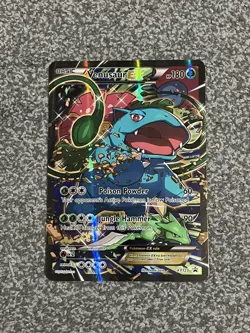Pokemon TCG: Venusaur EX XY123 Jumbo Black Star Promo Card - Near Mint - Image 2