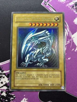 Yugioh Blue-Eyes White Dragon SDK-001 Ultra Rare Unlimited LP Starter Deck Kaiba - Image 1