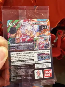 Monkey.D.Luffy (055) College Basketball US Voyage - One Piece Promo Card SEALED - Image 2