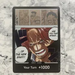 one piece tcg OP09 Emperors in the New World 09 DON CARD Shanks - Image 1