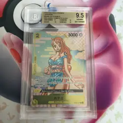 Nami OP06-101 2nd Anniversary Guide Promo One Piece Card Japanese | BGS 9.5 - Image 1