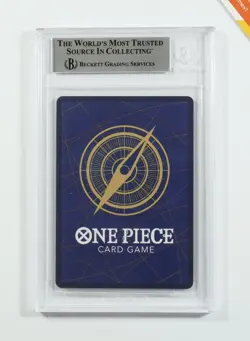 One Piece BGS 9 Shanks #OP09-004 Wanted Emperors In The New World 2024 Japanese - Image 2