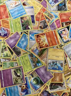 2.5LB Lot of Various Mixed Assorted Pokemon Cards TCG CCG Trading Cards - Image 2