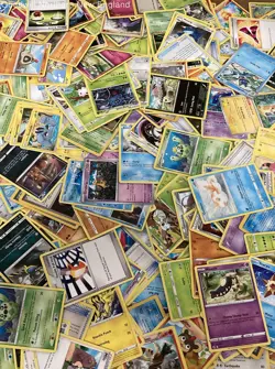 2.5LB Lot of Various Mixed Assorted Pokemon Cards TCG CCG Trading Cards - Image 3