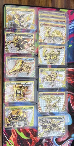 Lot of 13 Pokemon BREAK Trading Cards NM - Image 1