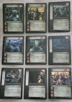 VTG Lord Of The Rings Trading Card Game Lot 170 Cards TCG 2000 - 2003 Decipher - Image 3