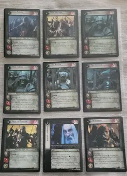VTG Lord Of The Rings Trading Card Game Lot 170 Cards TCG 2000 - 2003 Decipher - Image 4
