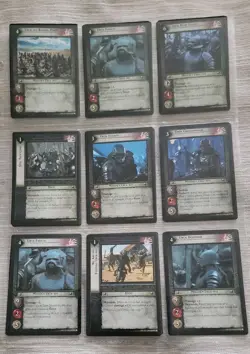 VTG Lord Of The Rings Trading Card Game Lot 170 Cards TCG 2000 - 2003 Decipher - Image 5