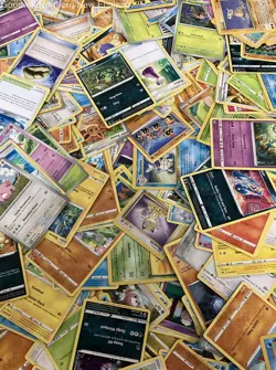 2.5LB Lot of Various Mixed Assorted Pokemon Cards TCG CCG Trading Cards - Image 3