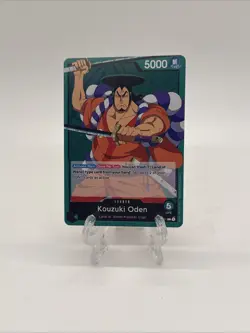 Kouzuki Oden - OP01-031 - Leader - Near Mint - English - One Piece Card Game - Image 1