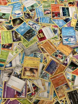 2.5LB Lot of Various Mixed Assorted Pokemon Cards TCG CCG Trading Cards - Image 5