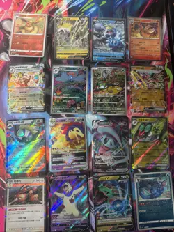 Pokemon 16 Card Lot nm V Max Mega Amazing Ex HOLO Rare Hits Only F42 - Image 1