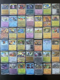 Pokemon BUNDLE Mega Charizard X ex (42 Holo cards) - Image 1