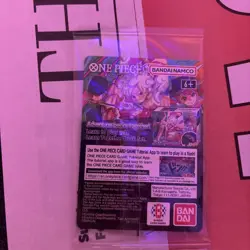 One Piece Monkey D. Luffy US Voyage College Basketball Promo Card Gonzaga SEALED - Image 2