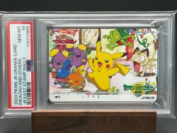 PSA10 Orange Card Pokemon Pikachu Meowth Achamo Mizugoro unused (PHONE QUO - Image 1