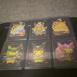 2 playable Pikachu Pokemon cards and 15 non playable fan art Pikachu cards - Image 2