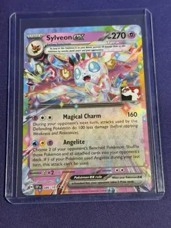 Sylveon ex 086/191 Prize Pack Series Cards Holo Pokemon Surging Sparks - Image 1