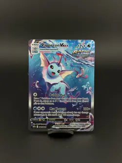 Vaporeon VMAX SWSH182 SWSH: Sword & Shield Promo Cards Holo NM - Image 1