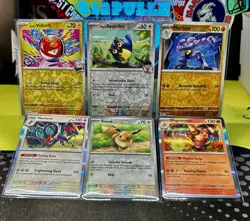 8 Card Pokemon Lot - Eevee + Iono’s Voltorb + 2x Snorlax Doll + Holos - Image 4