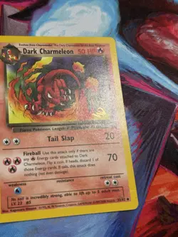 Dark Charmeleon 32/82 W Stamp Kraft Promo Team Rocket Set Pokemon Card - Image 4