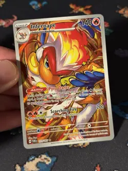 Pokemon Cards Infernape 173/167 Illustration Rare Twilight Masquerade - (NM) - Image 2