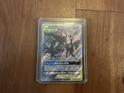 Pokemon TCG Umbreon Darkrai GX SM241 Tag Team Black Star Promo Holo Card - Image 1