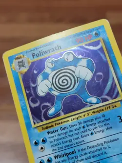 Poliwrath 13/102 - Holo Rare Unlimited Base Set WOTC - Pokemon Card - MP! - Image 2