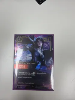 Riftbound TCG Origins Kaisa Survivor Card Champion Rare 039/298 Foil - LoL 39 - Image 1