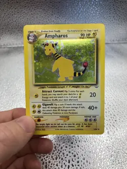 Ampharos - 1/64 - Neo Revelation Unlimited Holo Rare Card WOTC LP - Pokemon TCG - Image 1