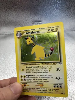 Ampharos - 1/64 - Neo Revelation Unlimited Holo Rare Card WOTC LP - Pokemon TCG - Image 2