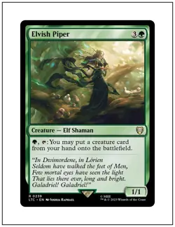 1x Elvish Piper, Magic the Gathering MTG NM - Image 1