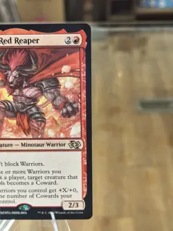 1x Gornog, the Red Reaper, Anime Art, Foundations Jumpstart MTG Free Shipping! - Image 4