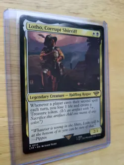 Lotho, Corrupt Shirriff 0213 -MTG - Lord of the Rings - LOTR - Magic – NM - Image 2