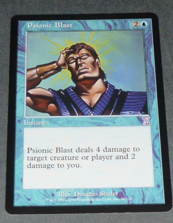 Psionic Blast Magic The Gathering NM Time Spiral Timeshifted #30/121 MTG TCG CCG - Image 1