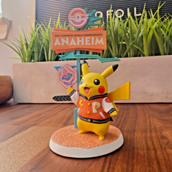 Sealed 2025 Pokemon World Championships Anaheim Exclusive Pikachu Figure Statue - Image 1