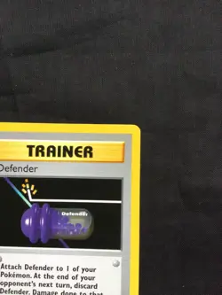 Pokemon Cards: Base Set 1st Edition Uncommon: Defender 80/102 - Image 3