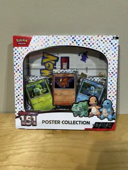 Pokemon Scarlet & Violet 151 Poster Collection Box New Sealed - Image 1