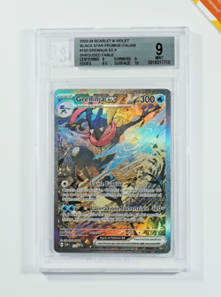 Pokemon BGS 9 Greninja Ex #132 SVP Special Illustration Collection 2024 Italiano - Image 1