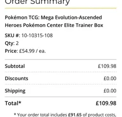 Pokemon TCG: Mega Evolution Ascended Heroes Pokemon Center ETB presale - Image 2