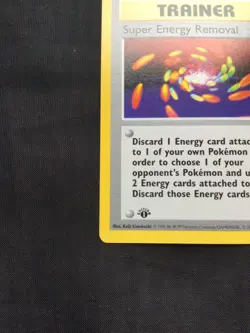 Pokemon Cards: Base Set 1st Edition Rare: Super Energy Removal 79/102 - Image 5