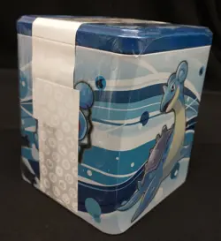 Pokemon TCG Stacking Tin Water New Sealed Wishiwashi Lapras - Image 4