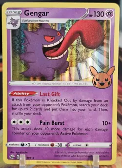 Gengar #57/198 Pokemon Trick or Trade 2022 Holo MT - Image 1