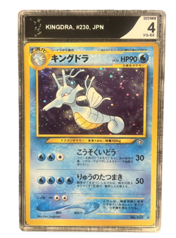 Pokemon - Kingdra - CGS 4 - 2000 Neo Genesis - Holo Rare - No. 230 - JP - Graded - Image 1
