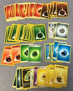 Pokemon 285 Cards Energy Giovanni Trainer Item Stage 2 Basic T5814 - Image 2