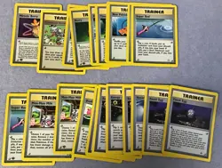 Pokemon 285 Cards Energy Giovanni Trainer Item Stage 2 Basic T5814 - Image 5