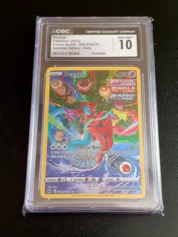 2023 Pokemon Deoxys #GG12 Crown Zenith CGC 10 - Image 1