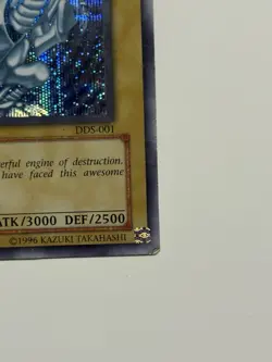 Yugioh Blue-Eyes White Dragon DDS-001 Mp-Hp - Image 5